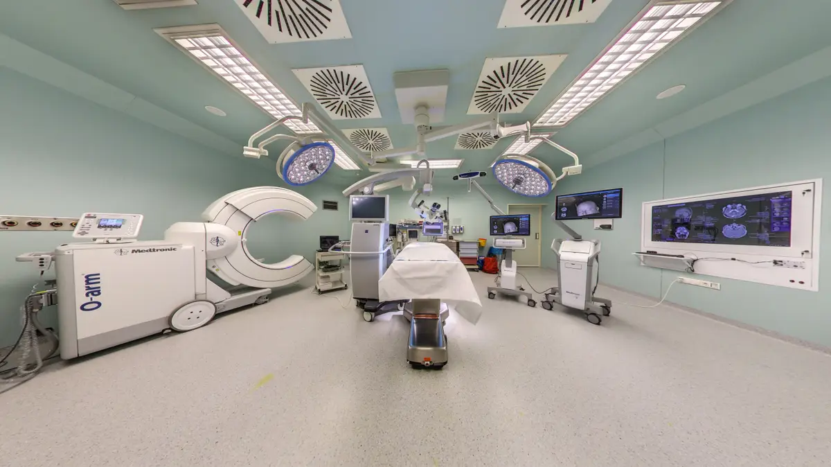 Современная операционная в Anadolu Medical Center
